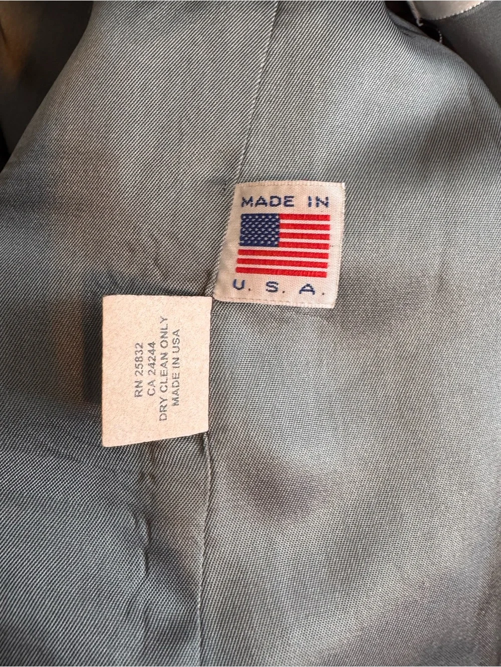 Vintage Sheplers American Original Gray Western Blazer 42L Made in USA